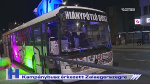 Híradó: Választás 2026 - Kampánybusz érkezett Zalaegerszegre