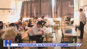 Híradó: Elkezdődtek az érettségi vizsgák