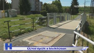 Híradó: Új híd épült a bicikliúton
