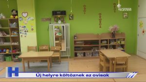 Híradó: Új helyre költöznek az ovisok