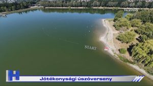 Híradó: Jótékonysági úszóverseny