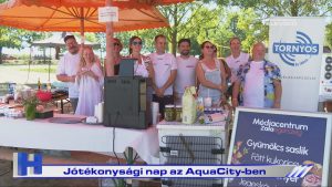 Híradó: Jótékonysági nap az AquaCity-ben