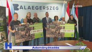 Híradó: Adományátadás