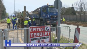 Híradó: Épül az útcsatlakozás