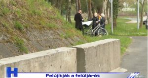 Híradó:  Felújítják a felüljárót a Balatoni úton 