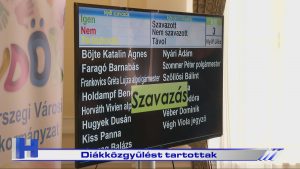 Híradó: Diákközgyűlést tartottak