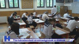 Híradó: Történelemből érettségiztek a diákok