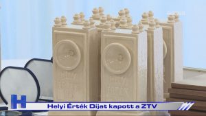 Híradó: Helyi Érték Díjat kapott a ZTV