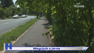 Híradó: Megújult a járda