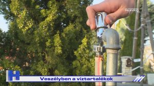 Híradó: Veszélyben a víztározók