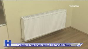 Híradó: Fűtéskorszerűsítés a könyvtárban