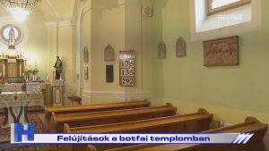 Híradó: Botfai templom korszerűsítés