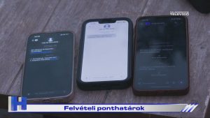 Híradó: Felvételi ponthatárok