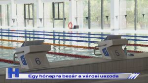 Híradó: Egy hónapra bezár a városi uszoda