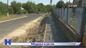 Híradó: Megújul a járda