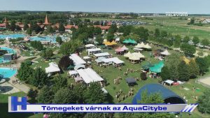 Híradó: Tömegeket várnak az AquaCitybe