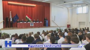 Híradó: Egyetemi tanévnyitó