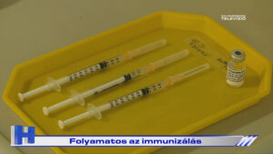 Folyamatos az immunizálás