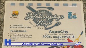 Híradó: AquaCity jótékonysági nap