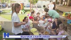 Híradó: Gyerekek a kánikulában