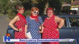 Híradó: Retro party Csácsbozsokon