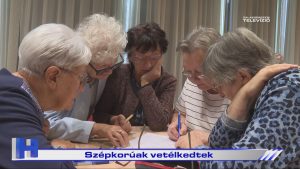 Híradó: Szépkorúak vetélkedtek