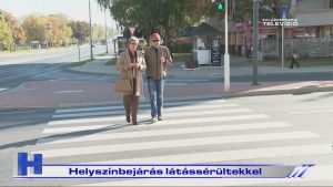 Híradó: Helyszínbejárás látássérültekkel