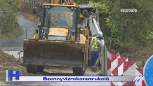 Híradó: Szennyvízrekonstrukció a Domb utcában