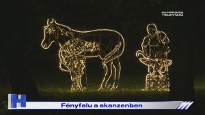 Híradó: Fényfalu a skanzenben