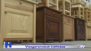 Híradó: Vizsgaremekek kiállítása