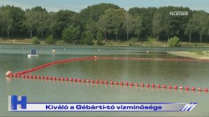 Híradó: Kiváló a Gébárti-tó vízminősége
