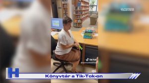 Híradó: Könyvtár a Tik-Tok-on