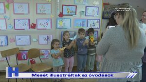 Híradó: Mesét illusztráltak az óvodások