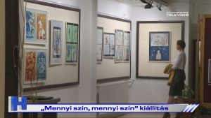 Híradó: Mennyi szín, mennyi szín kiállítás
