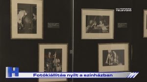 Híradó: Fotókiállítás nyílt a színházban