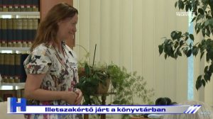 Híradó: Illatszakértő járt a könyvtárban    