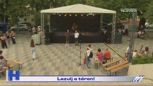 Híradó: Lazulj a téren!