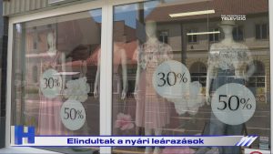 Híradó: Elindultak a nyári leárazások