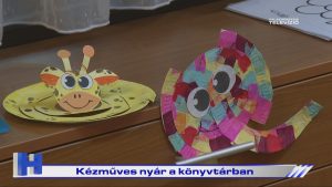 Híradó: Kézműves nyár a könyvtárban