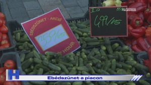 Híradó: Ebédszünet a piacon