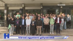 Híradó: Városi egyetemi gólyaavató
