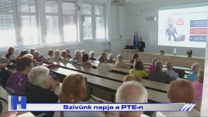 Híradó: Szívünk napja a PTE-n