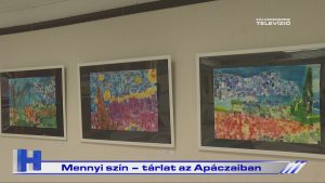 Híradó: Mennyi szín - tárlat az Apáczaiban